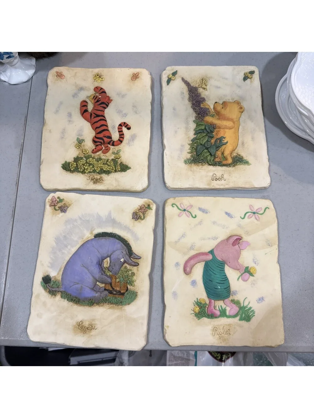 vintage set of 4 